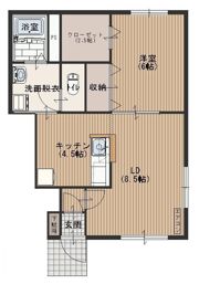 コンフォート・ヒルズBの間取り画像