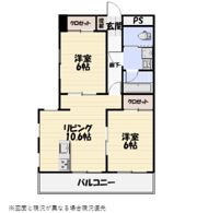 レジデンス花の木の間取り画像