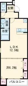 フジパレス鴻池新田Ⅴ番館の間取り画像