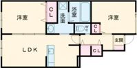 アレンデールの間取り画像