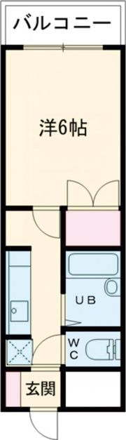 インテリジェントコーポNO－1の間取り画像