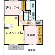 サンセールSの間取り画像