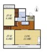 グランドハイツⅡの間取り画像