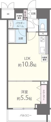 L・Isobe三宮の間取り画像