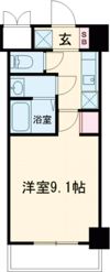 S-RESIDENCE堺blazeの間取り画像