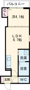 F asecia AttivoⅥの間取り画像