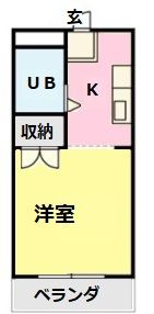 OMレジデンス西岐阜の間取り画像
