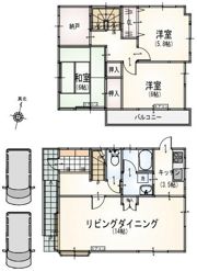 連光寺戸建A棟の間取り画像