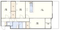 CHANTE大財の間取り画像