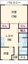 サンマンション羽村の間取り画像