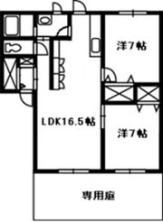 カーサボーナの間取り画像