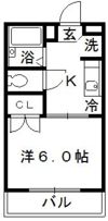 プリズムマンションの間取り画像