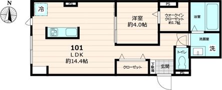 THE OASISの間取り画像