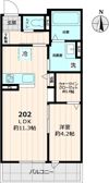 THE OASISの間取り画像