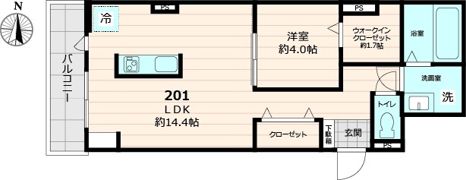 THE OASISの間取り画像