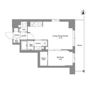 ウエリスアーバン住吉EASTの間取り画像