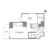 ウエリスアーバン住吉EASTの間取り画像