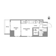 ウエリスアーバン住吉EASTの間取り画像