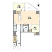 グランカーサ錦糸町Ⅱの間取り画像