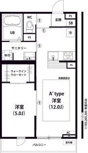 リブリ・ソレイユの間取り画像