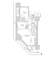 ブルックサイドレジデンス木場の間取り画像
