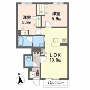 シャーメゾン ラ・ヴィの間取り画像
