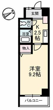 エスペランサNSコートの間取り画像