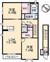 サンライズ小松の間取り画像