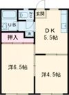 メゾン・コロナードの間取り画像