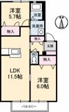 ベルエポックの間取り画像