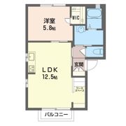 グランシード藤本Cの間取り画像