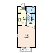 メルベーユの間取り画像