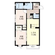 ブリリアントCの間取り画像