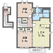ペイサージュAの間取り画像