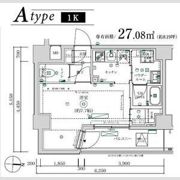 MAXIV武蔵新城TREの間取り画像