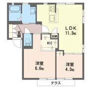 MK ハイツの間取り画像