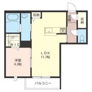 グランクオーレコルティナの間取り画像