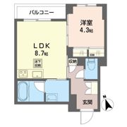 ルピナスコモドの間取り画像