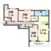 ロブステッラ ヴィータの間取り画像