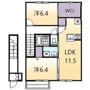 エルメゾン新涯の間取り画像