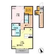 Villa Ren(ｳﾞｨﾗﾚﾝ）の間取り画像