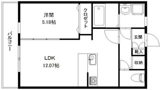 グランストーク篠ケ瀬Ⅱの間取り画像
