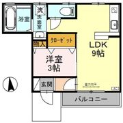 カノン上関の間取り画像