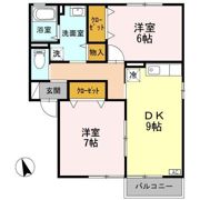 トゥルーハートの間取り画像