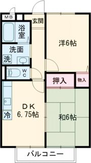 パセオロワールの間取り画像