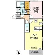 リビングタウン連島 B棟の間取り画像