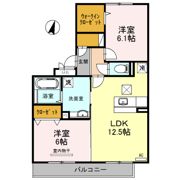 クリスタルコート平間の間取り画像