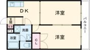アンプルール ブア 竜田川の間取り画像