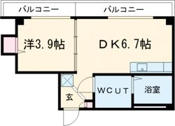 rokujo houseの間取り画像