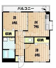 幸南マンションⅢの間取り画像